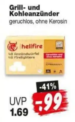 Repo Markt hellfire Grill- und Kohleanzünder Angebot