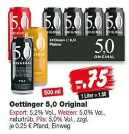 Repo Markt Oettinger 5,0 Original Angebot