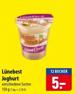 Famila Nord Ost Lünebest Joghurt Angebot