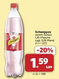Famila Nord West Schweppes Angebot