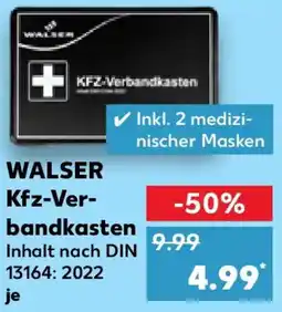 Kaufland WALSER Kfz-Verbandkasten Angebot