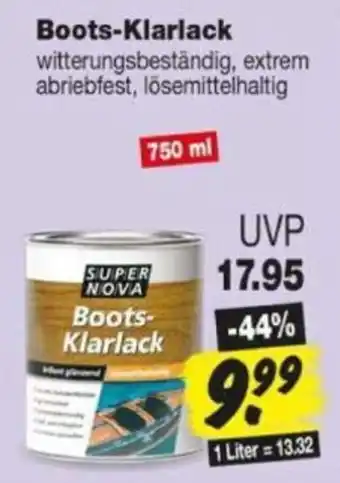 Repo Markt SUPER NOVA Boots-Klarlack Angebot