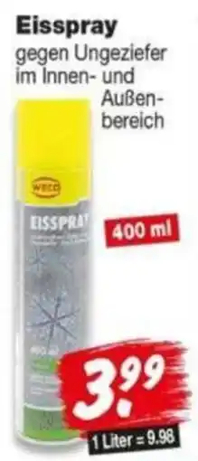 Repo Markt Weco Eisspray Angebot