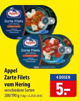 Famila Nord Ost Appel Zarte Filets vom Hering Angebot