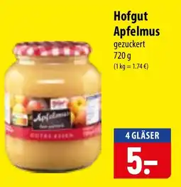 Famila Nord Ost Hofgut Apfelmus Angebot
