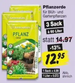 Repo Markt Gartenglück PFLANZ ERDE Angebot