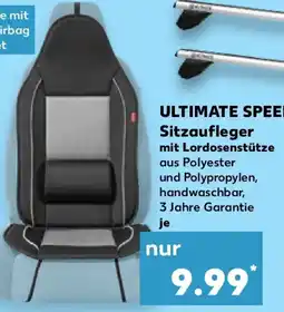 Kaufland ULTIMATE SPEED Sitzaufleger mit Lordosenstütze Angebot