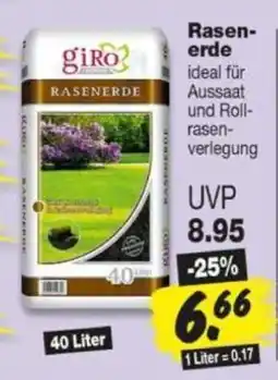 Repo Markt giRo Rasenerde Angebot