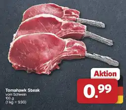 Famila Nord West Tomahawk Steak vom Schwein Angebot