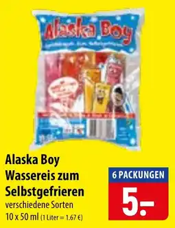 Famila Nord Ost Alaska Boy Wassereis zum Selbstgefrieren Angebot