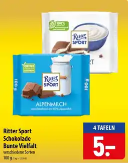 Famila Nord Ost Ritter Sport Schokolade Bunte Vielfalt Angebot