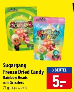 Famila Nord Ost Sugargang Freeze Dried Candy Rainbow Heads oder Scizzlers Angebot