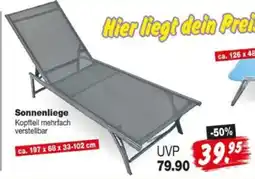 Repo Markt Sonnenliege Angebot