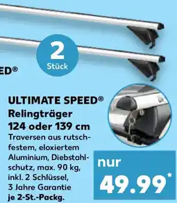 Kaufland ULTIMATE SPEED Relingträger 124 oder 139 cm Angebot