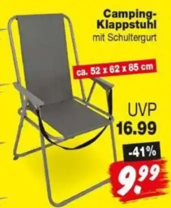 Repo Markt Camping-Klappstuhl mit Schultergurt Angebot