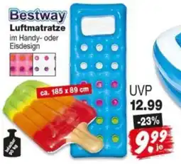 Repo Markt Bestway Luftmatratze im Handy- oder Eisdesign Angebot