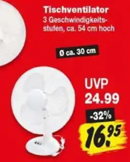 Repo Markt Tischventilator Angebot
