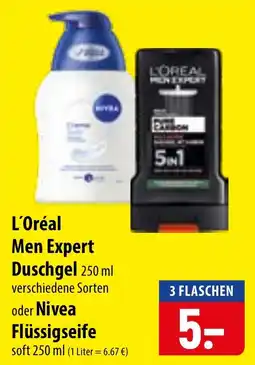 Famila Nord Ost L'Oréal Men Expert Duschgel Angebot