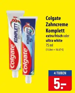 Famila Nord Ost Colgate Zahncreme Komplett Angebot