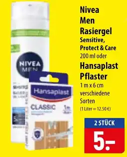 Famila Nord Ost Nivea Men Rasiergel Sensitive, Protect & Care Angebot