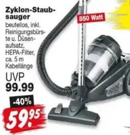 Repo Markt Zyklon-Staubsauger Angebot