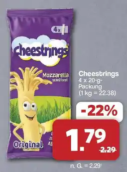 Famila Nord West Cheestrings Mozzarella schnittfest Angebot