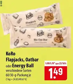 Famila Nord Ost KoRo Flapjack Angebot