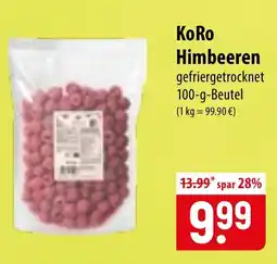 Famila Nord Ost KoRo Himbeeren Angebot