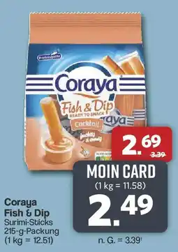 Famila Nord West Coraya Fish & Dip Surimi-Sticks Angebot