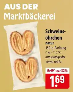 Famila Nord Ost Schweinsöhrchen natur Angebot