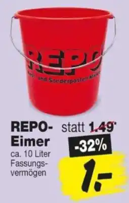 Repo Markt REPO-Eimer Angebot