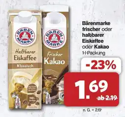 Famila Nord West Bärenmarke Eiskaffee oder Kakao Angebot