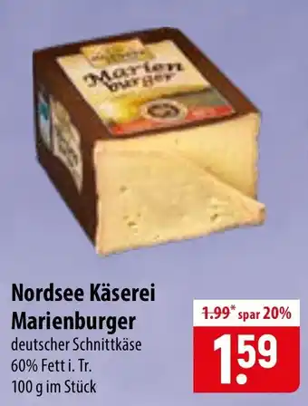 Famila Nord Ost Nordsee Käserei Marienburger Angebot