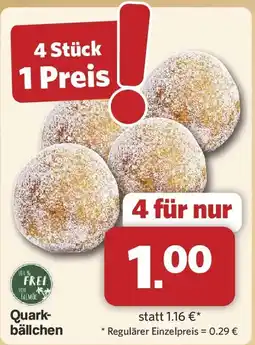 Famila Nord West Quarkbällchen Angebot