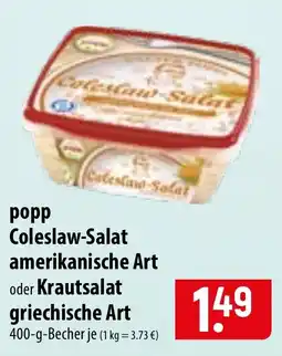 Famila Nord Ost popp Coleslaw-Salat Angebot