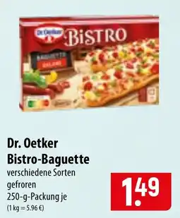 Famila Nord Ost Dr. Oetker Bistro-Baguettes Angebot