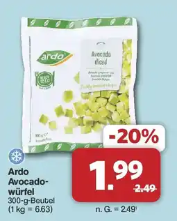 Famila Nord West Ardo Avocado-würfel Angebot