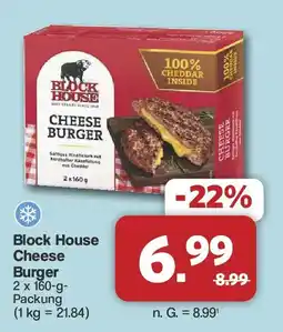 Famila Nord West Block House Cheese Burger Angebot