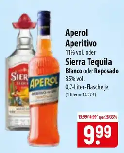 Famila Nord Ost Aperol Aperitivo Angebot