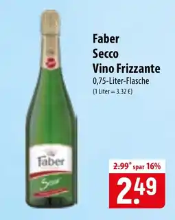 Famila Nord Ost Faber Secco Vino Frizzante Angebot
