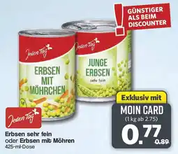 Famila Nord West Jeden Tag Erbsen sehr fein Angebot