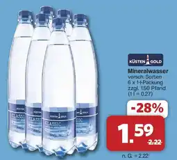 Famila Nord West KÜSTEN GOLD Mineralwasser Classic Angebot