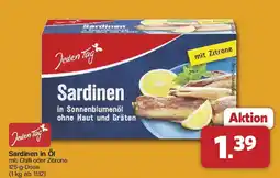 Famila Nord West Jeden Tag Sardinen in Sonnenblumenöl Angebot