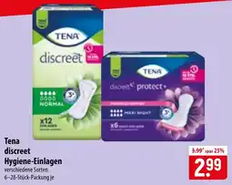 Famila Nord Ost Tena discreet Hygiene-Einlagen Angebot