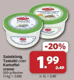 Famila Nord West Salatkönig Tzatziki oder Kartoffel-creme Angebot