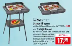 Famila Nord Ost CLATRONIC Standgrill BQ3842 Angebot