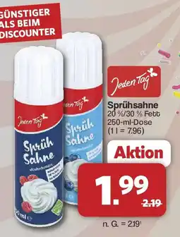 Famila Nord West Jeden Tag Sprüh Sahne Angebot
