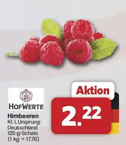 Famila Nord West HOFWERTE Himbeeren Angebot