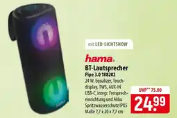 Famila Nord Ost hama BT-Lautsprecher Pipe 3.0 Angebot
