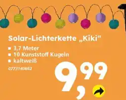 Globus Baumarkt Solar-Lichterkette „Kiki“ Angebot
